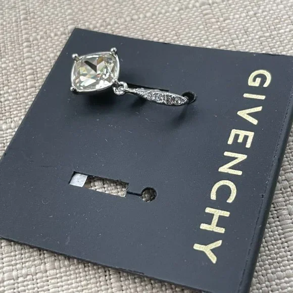 Givenchy Women Earrings Single Earring Jewelry Silver Tone Read Description - Picture 6 of 9
